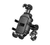 XWHYLL GPS pour téléphone Support De Téléphone pour Moto avec Amortisseur Vibrations Antivol pour Verrouillage Sécurisé Portable Navigation Navigation pour Moto(Rearview Mirror)