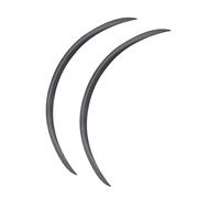 XWHYLL Repose Pieds Moto 73cm 29" Fibre Carbone Roue Sourcil Passage Fender Couverture Garniture Garde Boue Bandes Protection Lèvres Bavettes Autocollants Repose Pied Pédales(2PCS Carbon Fiber)