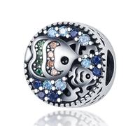 XWN Charme Perles en argent sterling 925 pour bracelet et collier Pandora Compatible avec bracelets européens pour femmes et filles