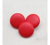 XWNXQ 20-100pcs Boutons recouverts de Cuir PU,11,5-28 mm,Boutons Ronds colorés Cousus à la Main,Boutons en Cuir avec poignée en métal,Boutons vêtements en Cuir pour Veste de Costume Cardigan canapé
