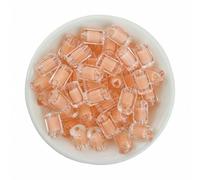 XWNXQ Lot de 300 Perles acryliques Transparentes colorées de 12 mm, Perles intercalaires en Acrylique, pour Bracelets et Colliers Faits Main, Accessoires de Bijoux DIY