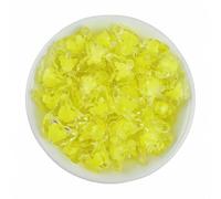 XWNXQ Lot de 300 Perles acryliques Transparentes irrégulières de 16 mm, colorées, pour Loisirs créatifs, Bracelets, Colliers, Accessoires pour Cheveux, Fabrication de Bijoux