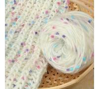 XWNXQ Lot de 4 pelotes de 50 g de Fil Mohair Doux, idéal pour Tricoter des écharpes, Pulls, Bonnets et Sacs au Crochet