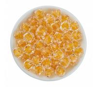 XWNXQ Lot de 500 Perles acryliques Transparentes colorées de 10 mm, Perles intercalaires carrées à facettes, pour enfilage, Fabrication de Bracelets, Colliers, Porte-clés, Accessoires de Bijoux