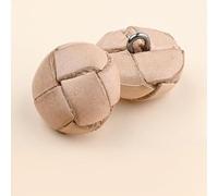 XWNXQ Lot de 6 Boutons Vintage en Cuir véritable (15-30 mm), tissés à la Main avec poignées en métal, pour la Confection d'accessoires de Couture sur Manteaux, Trench-Coats, Pulls et Costumes