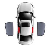 XWSBUDE Pare-Soleil Voiture fenêtre latérale, pour MG MG3 Full Hybrid 2024 2025 2026 Pare-Soleil Respirant Bloque Les Rayons UV Fenêtre Latéral Anti Moustiquaire,B