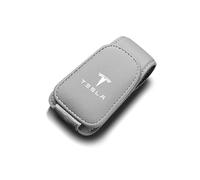 XWSBUDE Porte Lunettes Voiture, pour Tesla Model 3 Model S Model X Model Y Lunettes de Soleil boîte de Rangement Clip De Support De Lunettes De Visière De Voiture,D