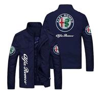 XWSBUDE Sweat à Capuche, pour Alfa Romeo Giulia Stelvio Vestes Cardigan décontractées ajustée Actif vêtements d'extérieur vêtements de Sport,B-L