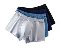 XWSM L-8XL Grande Taille Hommes Boxer 100% Coton Ensemble De Sous-vêtements Boxer Shorts Culottes Amples Caleçons (Color : 4 pcs, Size : 7XL)