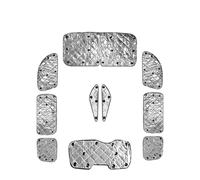 Xwthsch Pare-Soleil Pare-Soleil Argenté Résistant À La Chaleur pour Nissan pour Serena C27, Structure À 4 Couches, Modèle De Voiture Spécifique Pare-Brise