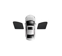 Xwthsch Pare-Soleil Pare-Soleil en Maille pour Hyundai pour Sonata YF 2014 I45 2010 2011 2012 2013, Rideau De Pare-Brise, Couverture Fenêtre Latérale Pare-Brise(2PCS Front)