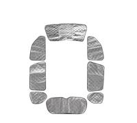 Xwthsch Pare-Soleil pour Land pour Cruiser pour Prado 150 Structure 4 Couches Modèle De Voiture Spécifique Ombrage Résistant Thermique Pare-Soleil 8P Pare-Brise