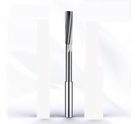 XWTOOL Alésoir HSS, Outil d'usinage de Serrage, flûte en Spirale, poignée Droite, Tige de Coupe H7 3mm 4mm 5mm 6mm 7mm 8mm 9mm-16mm 1 pièce (Size : 9.5mm)