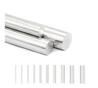 XWTOOL Barres Rondes en Aluminium, diamètre de 3 mm à 60 mm, Longueur 200/250/300/450 mm, Rail linéaire, Tige d'arbre de Terre (Size : 60x200mm 1pcs)