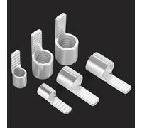 XWTOOL Borne de câble électrique 1.5-50 mm2, connecteur C45, bornes for commutateur d'air DZ47, connecteur de Fil de disjoncteur, borne à sertir en cuivre (Color : C45-35, Size : 10PCS)