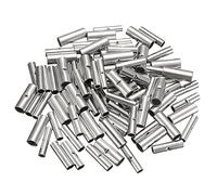 XWTOOL Connecteur de Fil Bout à Bout Non isolé 10/50, 26-2awg, en cuivre Nu, Embouts de borne à sertir, Terminal de câble électrique 0.2-35 mm2 (Color : 25-34 mm2, Size : 10pcs)