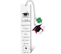 XWXWXW Cadeau Marque Page Collègue Amie Cadeau Remise de Diplôme Fête Anniversaire Noël Original Utile Marque Page Idée Cadeaux de noel Pour Collegue de travail Cadeaux Amie Soeur (Inspirant)