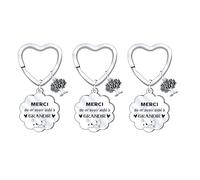 XWXWXW Cadeau Pour Maitresse d'École - Porte Clef Pour Atsem, Institutrice, Prof de Danse - Fin d'Année Maternelle