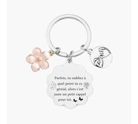 XWXWXW Porte-Clé De Courage Et Persévérance Cadeau Persévérance Porte-clés Inspirant Cadeau De Motivation Et D'encouragement Pour Femme Et Amie (4)