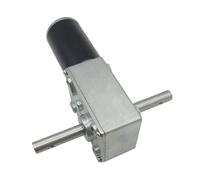 XWZSHMH 5840-31ZY Moteur à engrenages CC double longueur d'arbre 33 mm 12 V 24 V Réducteur de vitesse PWM Contrôleur couple élevé 70 kg.CM Séchoir automatique