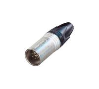 Neutrik NC7MXX connecteur de fils XLR Aluminium, Noir