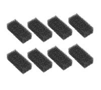 xx-uv Lot de 8 éponges filtrantes 25PPI pour aquarium | L'équilibre optimal en mousse bio pour aquariums | Coussinets de rechange pour filtration mécanique et biologique | Support universel à découper