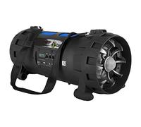 XX.Y casque p-137J haut-parleur portable bluetooth avec nFC boom box avec fM, radio et batterie entrée audio/microphone pour instrument de musique/mP3 et port uSB noir