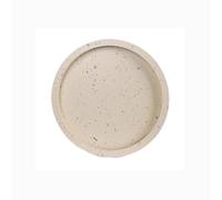 XXAD553TY À l'intérieur Bac de Drainage for Pot Fleurs Rond Style Simple, idéal for Le Salon ou Balcon(Beige,Grand)