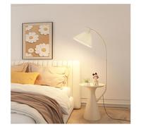 XXAD553TY Chambre Lampadaire avec table, de chevet ou d'appoint du milieu siècle ampoule LED, moderne lampadaire Bureau(Blanc)