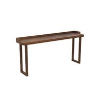 XXAD553TY Mange Debout Table de Bar Simple en Bois for Balcon, Pied Haut, Mur, étroite, Longue, Table de Cocktail Table à Manger(XL)