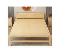 XXAD553TY Portable Lit Pliant Simple en Bois Massif for la Maison, lit Double for Le Bureau(XL)