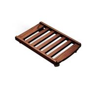 XXAD553TY Pratique Tour de Support PC avec roulettes roulantes CPU Mobile Simple, Chariot Jeu for Le Bureau à Domicile sous(Walnut)