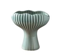 XXAD553TY Un Pot de Fleurs en céramique Minimaliste et Forme Unique ; Accessoire Maison créatif, mettant Vedette Une Plante fougère Jardinieres Exterieur