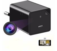 Xxaibb Caméra Espion Chargeur caché 4K - sans Fil Full HD Mini DV 1080P AC tpcy-c Téléphone WiFi Surveillance de Vision nocturne pour l'enregistrement vidéo Détection de Mouvement Contrôle à distance