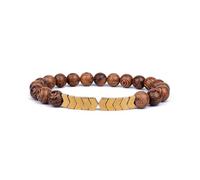 XXCLW Bracelet pour homme en pierre de lune naturelle - Bracelet tibétain en pierre de lave - Bracelet diffuseur pour homme, taille unique, 17 cm_25, Agate