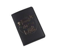 XXCLW Couverture de passeport pour couple amoureux - Avion simple - Pour femme et homme - Cadeau de mariage tendance, 26, Taille unique