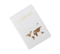 XXCLW Couverture de passeport pour couple amoureux - Avion simple - Pour femme et homme - Cadeau de mariage tendance, 16, Taille unique