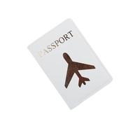 XXCLW Couverture de passeport pour couple amoureux - Avion simple - Pour femme et homme - Cadeau de mariage tendance, 22, Taille unique