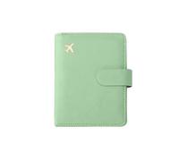 XXCLW Housse de passeport en cuir étanche pour passeport de voyage - Pour homme et femme, a vert, Taille unique