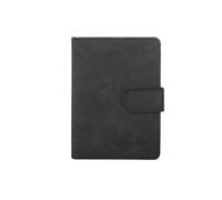 XXCLW Housse de passeport en cuir étanche pour passeport de voyage - Pour homme et femme, b noir, Taille unique