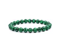 XXCLW Lot de 2 bracelets élastiques en perles de pierre naturelle pour homme et femme Améthystes Cristal Quartz Aigue-marine Jades Bijoux Agates, taille unique, Agate