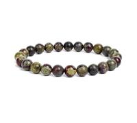 XXCLW Lot de 2 bracelets élastiques en perles de pierre naturelle pour homme et femme Améthystes Cristal Quartz Aigue-marine Jades Bijoux Agates, taille unique, Agate
