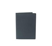 XXCLW Porte-passeport de voyage en cuir Saffiano avec lettres personnalisables, bleu clair, Taille unique