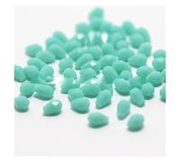 XXFFD Fabriqué de 100 Neufs Perles de Cristaux de Larme de Larmes de Lacs, Perles de Goutte d'eau, Perles d'espacement en Vrac Bijoux, 3x5 mm (Size : Turquoise)