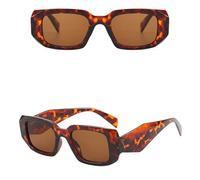 XXGJOALD Nouveau 2025 Lunettes de soleil petit polygone rectangle femmes lunettes de soleil rétro lunettes de soleil hommes lunettes de soleil nuances UV400, 2, Taille unique