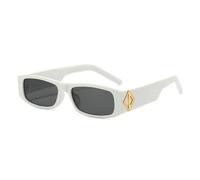 XXGJOALD Nouveau 2025 Lunettes de soleil Petites lunettes de soleil rectangulaires pour femmes Lunettes de soleil Mode Lunettes de soleil d'extérieur Loisirs pour femmes Lunettes UV400, C7., Taille