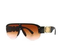 XXGJOALD Nouveau 2025 Lunettes de soleil surdimensionnées pour homme et femme Nuances UV400 Lunettes vintage, 5, Taille unique