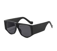 XXGJOALD Nouveau 2025 Lunettes de soleil Vintage Grand cadre Hommes Femmes Voyage Conduite Gradient Lunettes de soleil pour homme UV400, C1, Taille unique