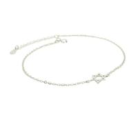 XXHNBF Bracelet pour Femme, Bracelet réglable en Argent 925 for Femme, Bijou Tendance en Forme d'étoile de David