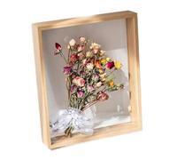 XXHNBF Cadre Photo, Cadre photo en acrylique transparent double face, spécimen de feuille, multicolore, plusieurs tailles